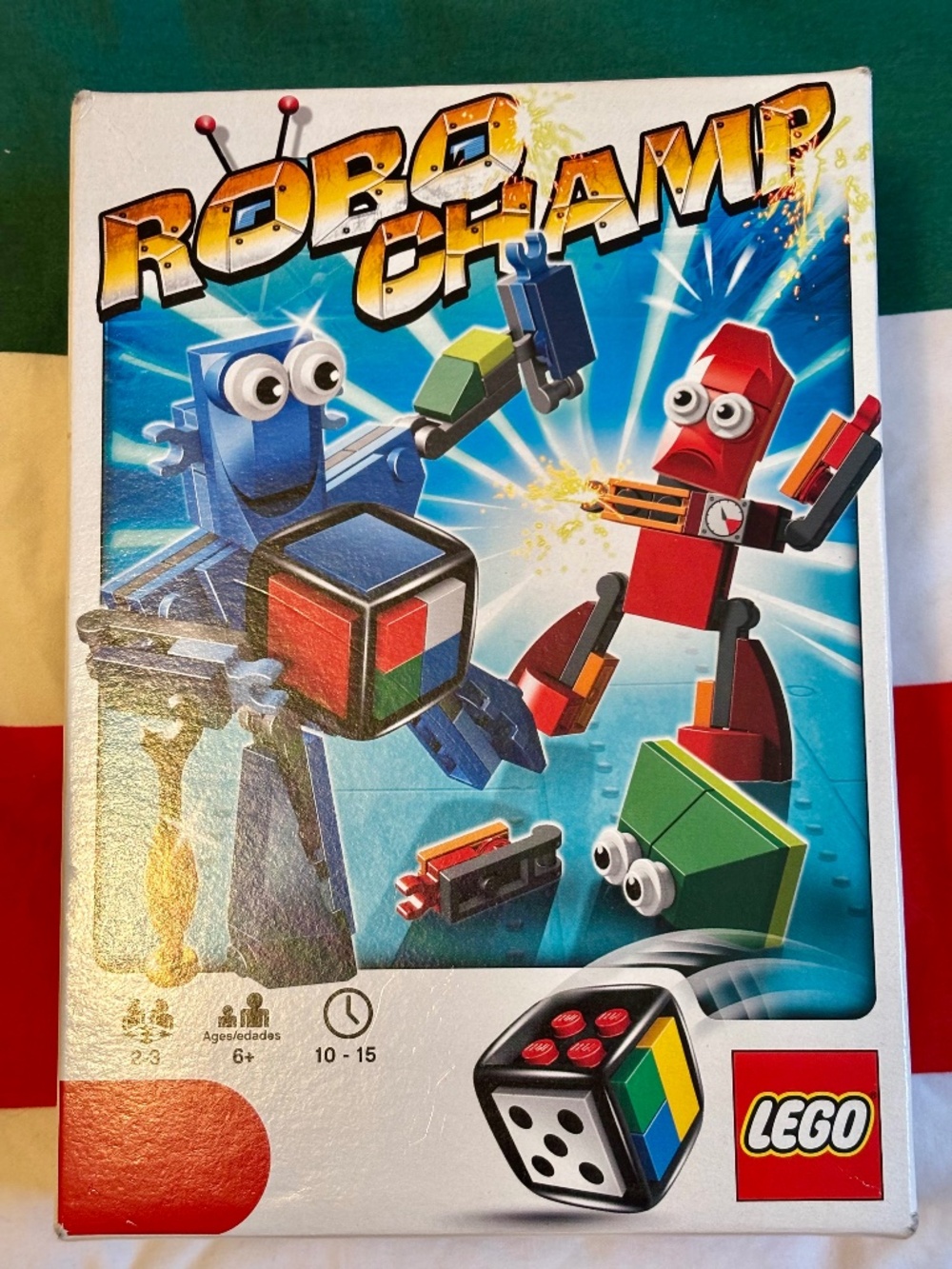 Previously Played LEGO Game "Robo Champ" 3835 INCL: Everything!